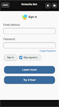 Mobile Screenshot of notezilla.net