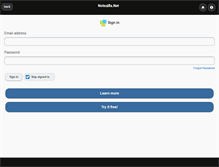 Tablet Screenshot of notezilla.net